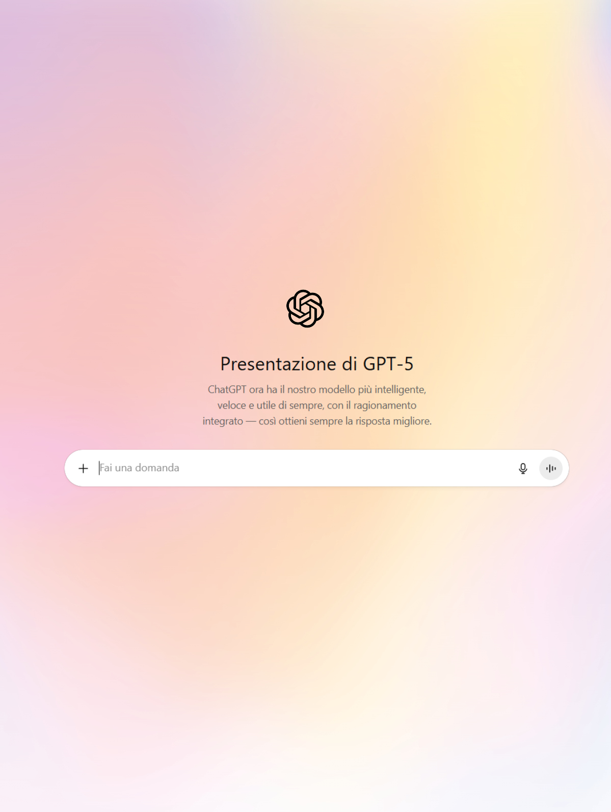 GPT-5: l’intelligenza artificiale che ascolta, capisce e risponde